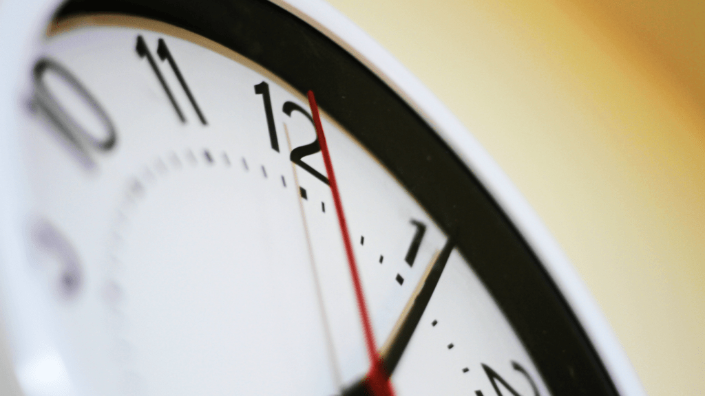 an alarm clock