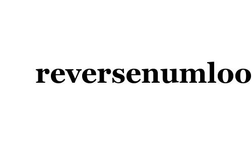 reversenumlookup