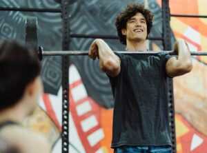 Khema Rushisvili Weightlifting Bar