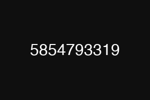 5854793319