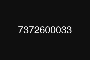 7372600033