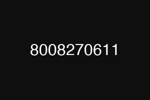 8008270611